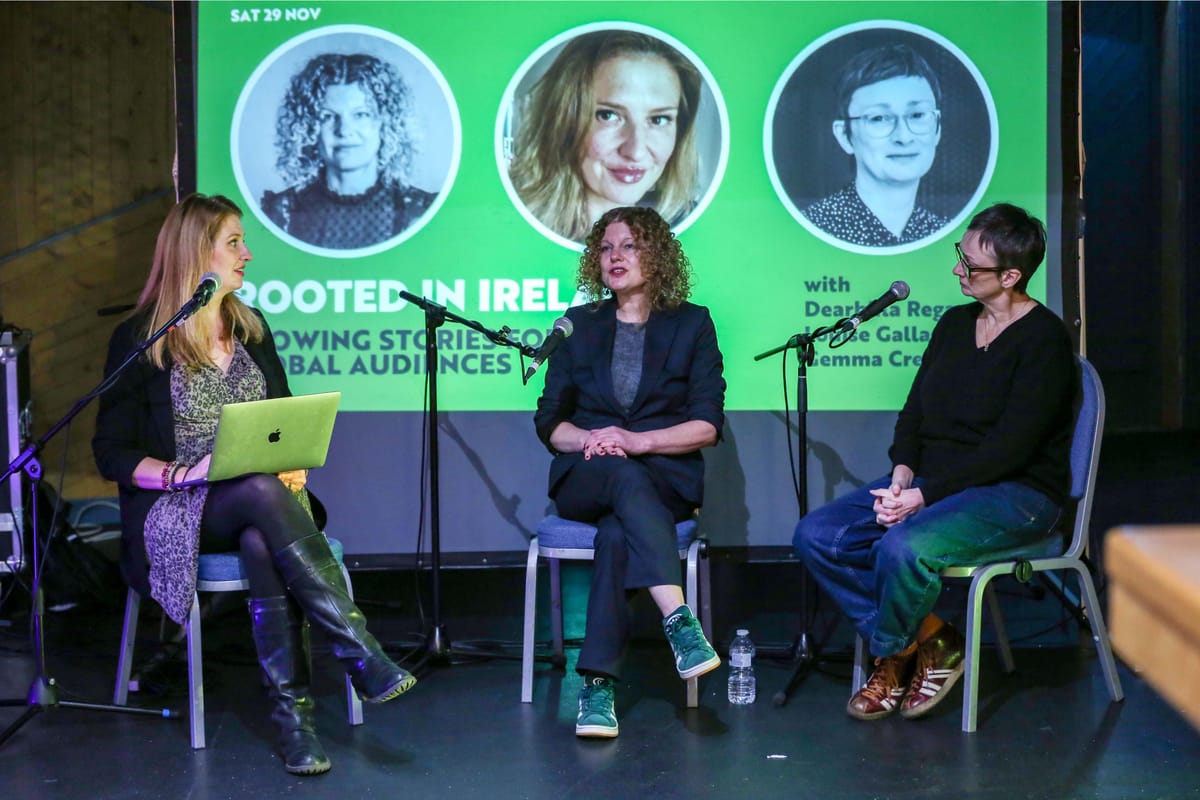 Podcast: David Pope, Dearbhla Regan & Louise Gallagher at Foyle Film Festival